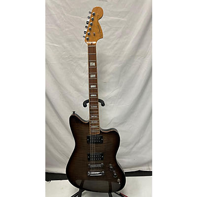 Fender Used 2013 Fender American Select Carve Top Jazzmaster Cayenne Burst Hollow Body Electric Guitar