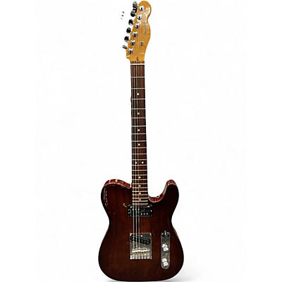Used 2013 Fender American Select Flame Maple Carved Top Telecaster Tasmanian Blackwood Top Solid Body Electric Guitar