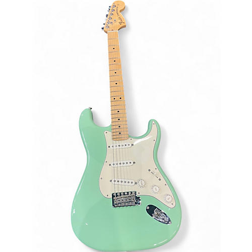 Used 2013 Fender American Special Stratocaster Surf Green Solid Body Electric Guitar Surf Green