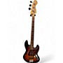Used 2013 Fender American Standard Jazz Bass 3 Tone Sunburst Electric Bass Guitar 3 Tone Sunburst