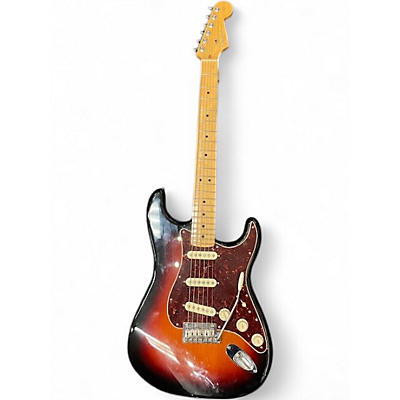 Used 2013 Fender American Standard Stratocaster 3 Tone Sunburst Solid Body Electric Guitar