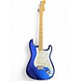 Used 2013 Fender American Standard Stratocaster Mystic Blue Solid Body Electric Guitar Mystic Blue