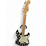 Used 2013 Fender Artist Series Buddy Guy Polka Dot Stratocaster Black Solid Body Electric Guitar Black