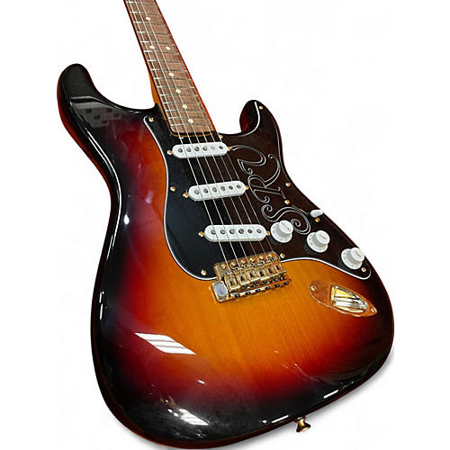 Used 2013 Fender Artist Series Stevie Ray Vaughan Stratocaster 2 Color Sunburst Solid Body Electric Guitar 2 Color Sunburst