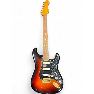 Used 2013 Fender Artist Series Stevie Ray Vaughan Stratocaster 3 Tone Sunburst Solid Body Electric Guitar