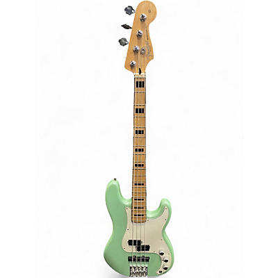 Used 2013 Fender GC FSR Deluxe P Bass MN Seafoam Green Electric Bass Guitar