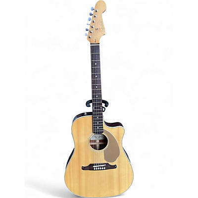 Used 2013 Fender Sonoran SCE Natural Acoustic Electric Guitar
