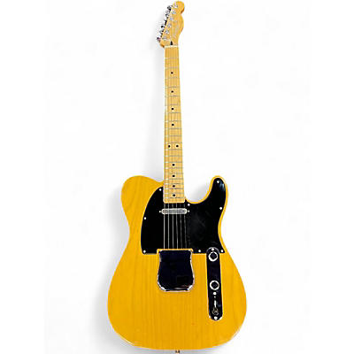 Used 2013 Fender Special Edition Deluxe Ash Telecaster Butterscotch Blonde Solid Body Electric Guitar