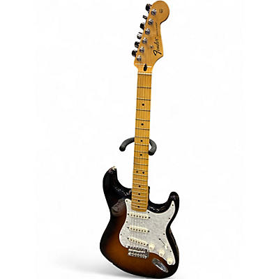 Used 2013 Fender Standard Stratocaster 2 Tone Sunburst Solid Body Electric Guitar
