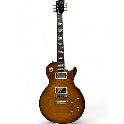 Gibson Used 2013 Gibson 1959 Reissue Les Paul Slow Iced Tea Solid Body Electric Guitar Slow Iced Tea