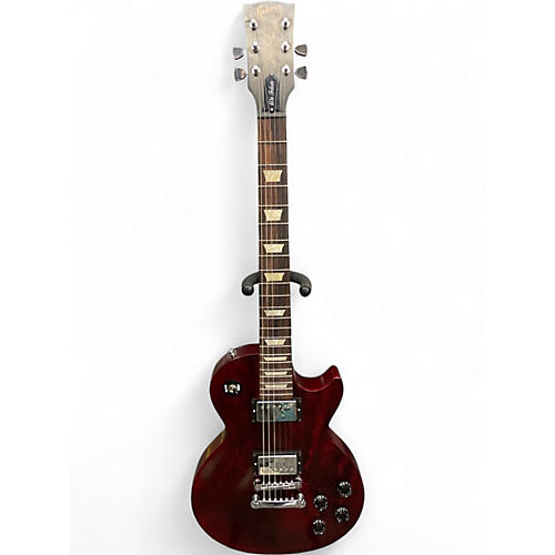 Used 2013 Gibson 1960S Tribute Les Paul Studio Wine Red Solid Body Electric Guitar Wine Red