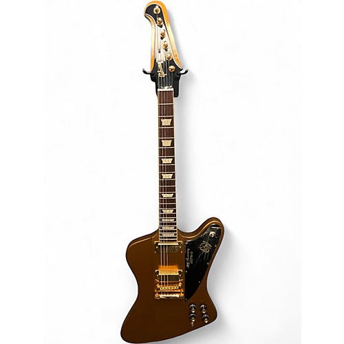 Used 2013 Gibson 50th Anniversary Firebird Gold Solid Body Electric Guitar Gold