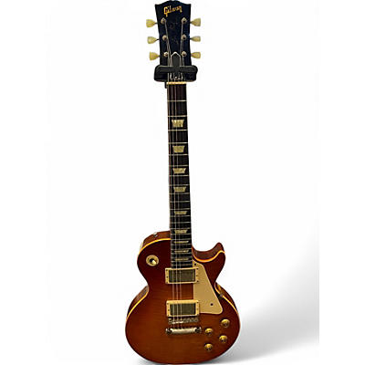 Used 2013 Gibson CUSTOM SHOP '59 REISSUE LES PAUL AGED CHERRY BURST Solid Body Electric Guitar