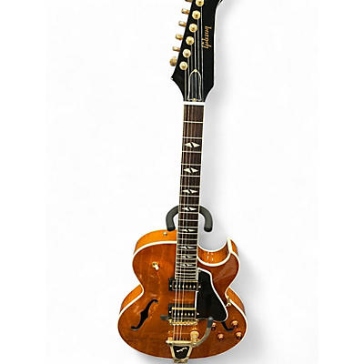 Used 2013 Gibson ES 195 MEMPHIS Natural Hollow Body Electric Guitar