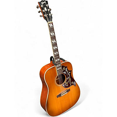 Used 2013 Gibson Hummingbird Cherry Sunburst Acoustic Electric Guitar