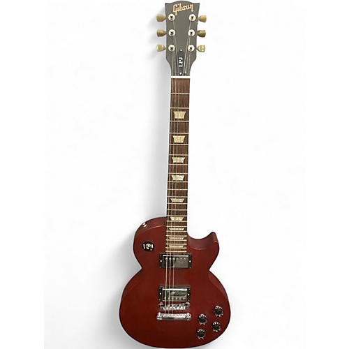 Used 2013 Gibson LPJ Worn Cherry Solid Body Electric Guitar Worn Cherry