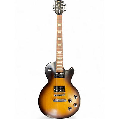Used 2013 Gibson Les Paul 70s Tribute Vintage Sunburst Solid Body Electric Guitar