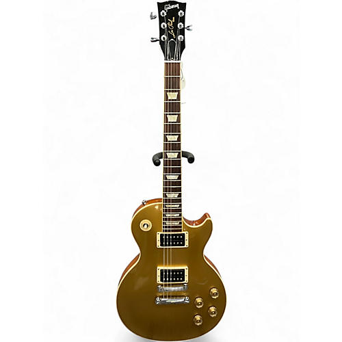 Used 2013 Gibson Les Paul Signature T Gold Top Solid Body Electric Guitar Gold Top