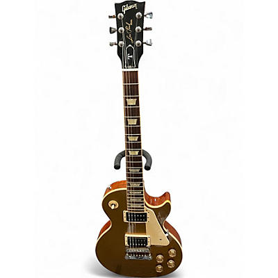 Used 2013 Gibson Les Paul Signature T Gold Top Solid Body Electric Guitar