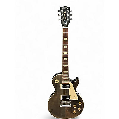 Used 2013 Gibson Les Paul Standard T Trans Gray Solid Body Electric Guitar