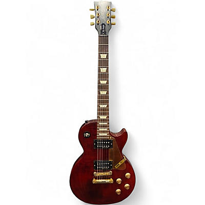 Used 2013 Gibson Les Paul Studio 70's Tribute Wine Red Solid Body Electric Guitar