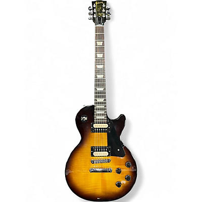 Used 2013 Gibson Les Paul Studio Deluxe II Vintage Sunburst Solid Body Electric Guitar