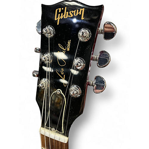 Used 2013 Gibson Les Paul Studio Deluxe II Wine Red Solid Body Electric Guitar Wine Red