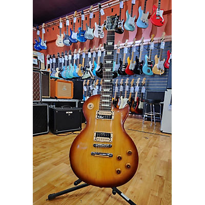 Gibson Used 2013 Gibson Les Paul Studio Deluxe Iced Tea Solid Body Electric Guitar