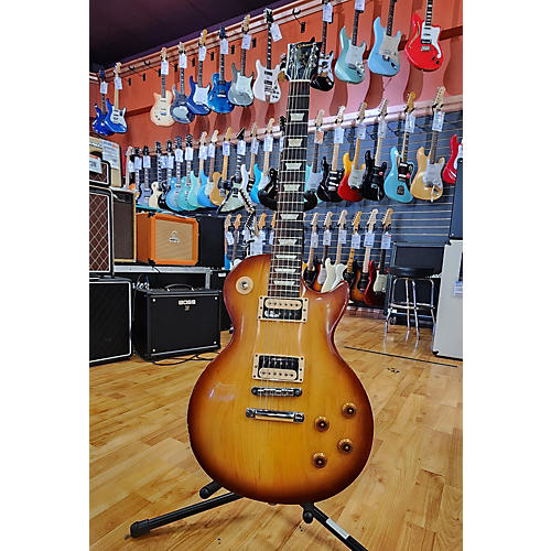 Gibson Used 2013 Gibson Les Paul Studio Deluxe Iced Tea Solid Body Electric Guitar Iced Tea