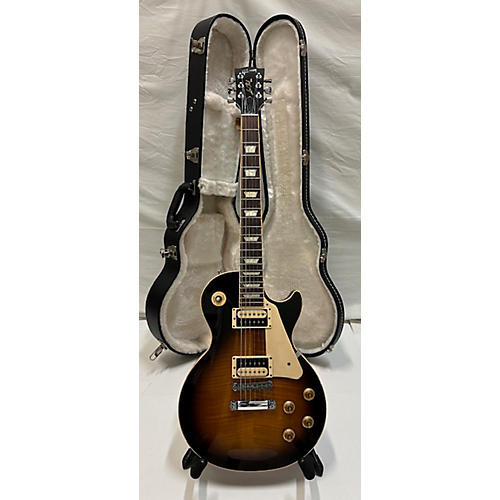 Gibson Used 2013 Gibson Les Paul Traditional Pro II Vintage Sunburst Solid Body Electric Guitar Vintage Sunburst