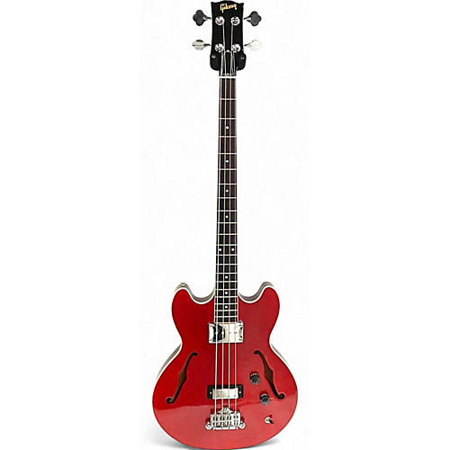 Used 2013 Gibson Midtown Standard Cherry Electric Bass Guitar Cherry