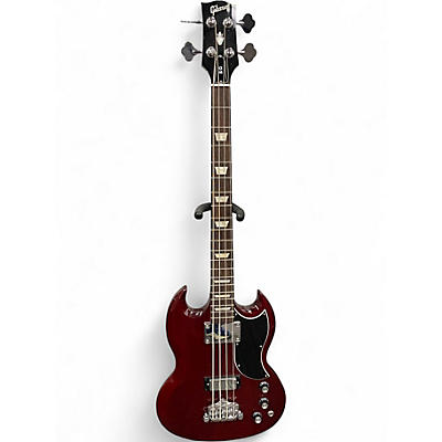 Used 2013 Gibson SG Bass Heritage Cherry Electric Bass Guitar