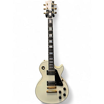Used 2013 Gibson les paul custom Alpine White Solid Body Electric Guitar