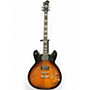 Used 2013 Hagstrom Viking Deluxe Baritone Tobacco Sunburst Solid Body Electric Guitar Tobacco Sunburst