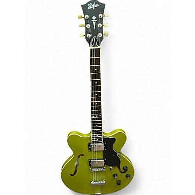 Hofner Used 2013 Hofner Verythin Standard CT OLIVE  Hollow Body Electric Guitar