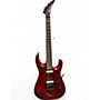 Used 2013 Jackson DK2QHT Pro Dinky Trans Red Solid Body Electric Guitar Trans Red