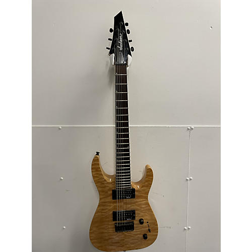 Jackson Used 2013 Jackson JS32-7Q DKA HT Natural Solid Body Electric Guitar Natural