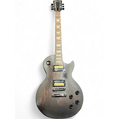 Used 2013 Les Paul LPJ Les Paul Chocolate Solid Body Electric Guitar