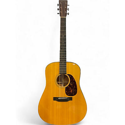 Martin Used 2013 Martin D18 Natural Acoustic Guitar