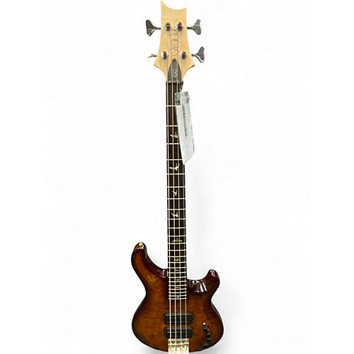 Used 2013 PRS Gary Grainger Signature 4 String Brown Gold Burst Electric Bass Guitar Brown Gold Burst
