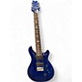 Used 2013 PRS SE Custom 24 Blue Sapphire Solid Body Electric Guitar Blue Sapphire