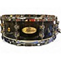 Used 2013 Pearl 14in LIMITED EDITION PHILHARMONIC CONCERT SNARE DRUM 14X5 Black and Silver Drum Black and Silver 33