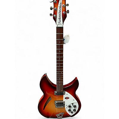 Used 2013 Rickenbacker 330 Fireglo Hollow Body Electric Guitar