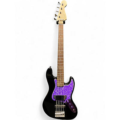 Used 2013 Squier Affinity Jazz Bass V 5 String Black Electric Bass Guitar