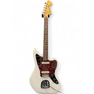 Used 2013 Squier Vintage Modified Jaguar Olympic White Solid Body Electric Guitar
