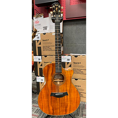 Taylor Used 2013 Taylor K24CE Natural Acoustic Electric Guitar