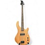 Used 2014 Dean Edge 4 String Natural Electric Bass Guitar Natural