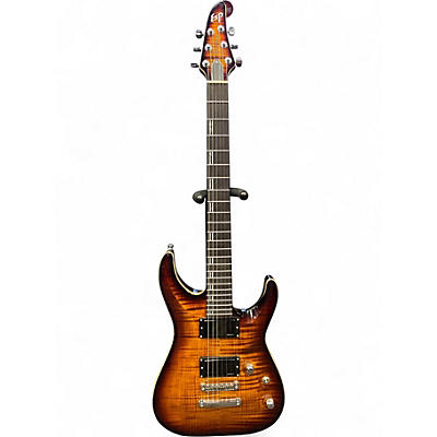 Used 2014 ESP Horizon Original 1 CTM Kiso Brown Burst Solid Body Electric Guitar