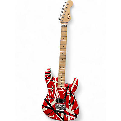 Used 2014 EVH Striped Series RED Solid Body Electric Guitar