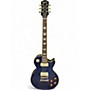 Used 2014 Epiphone 1956 Reissue Les Paul Blue Burst Solid Body Electric Guitar Blue Burst